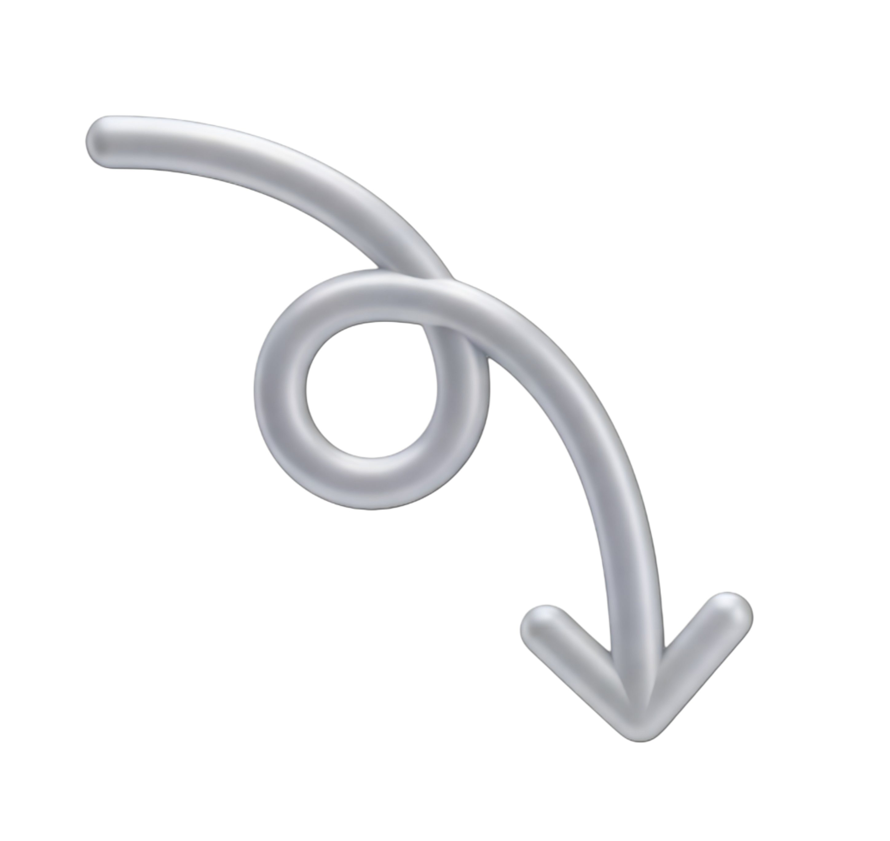 Arrow connecting problem to solution